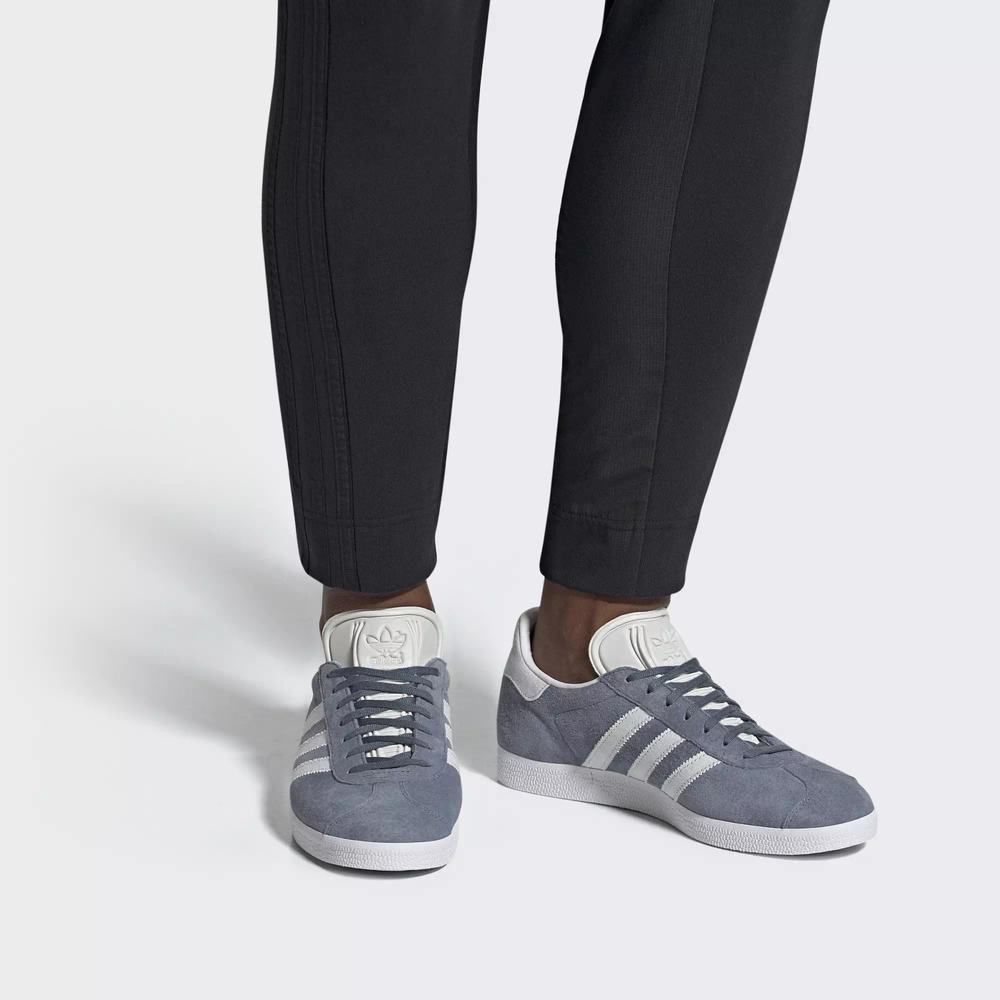 Adidas Gazelle Tenis Azules Para Hombre (MX-68630)